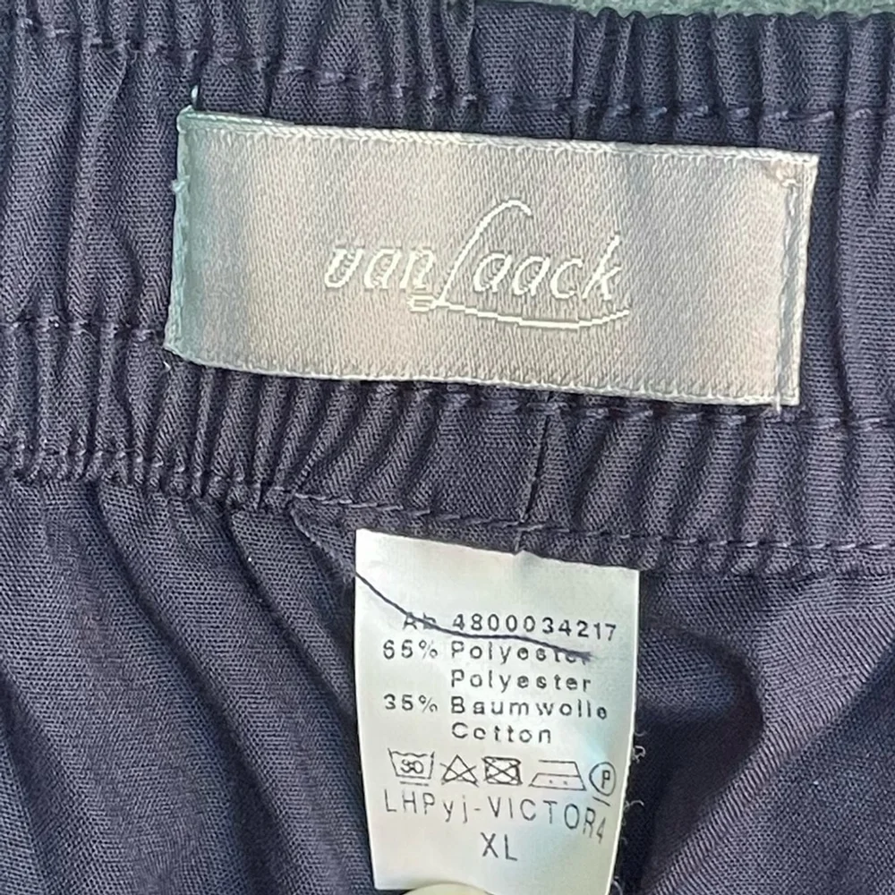 VAN LAACK  MENS LOUNGE PANTS WITH DRAWSTRING WAIST navy blue